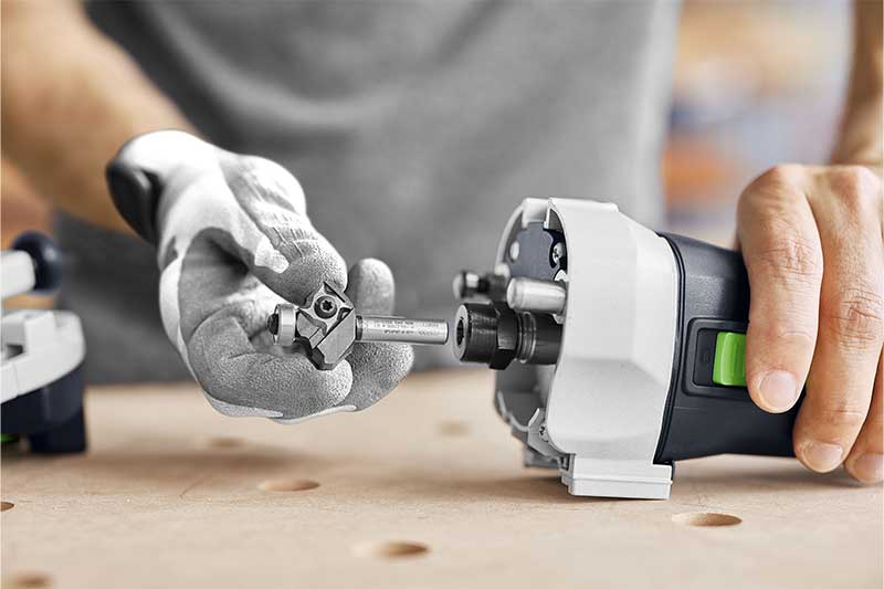 Introducción de una fresa