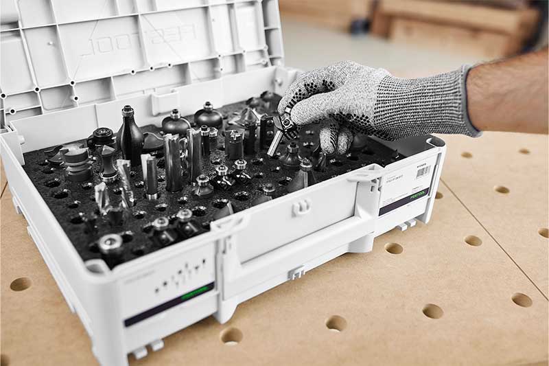 Fresas en el Systainer