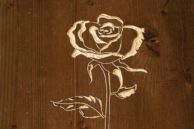 Fresado de figuras de madera