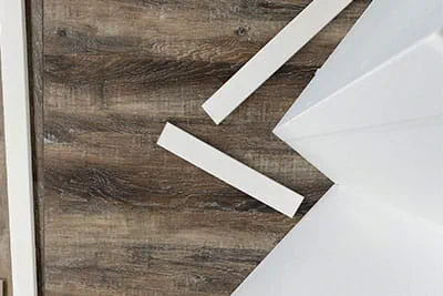 Corte con la sierra de listones