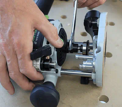 Ajuste de la fresadora