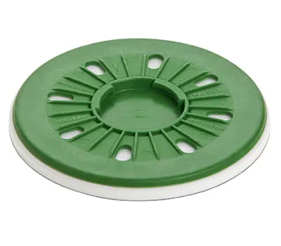 Montaje del plato pulidor