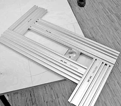 Inserción del mandril de centrado