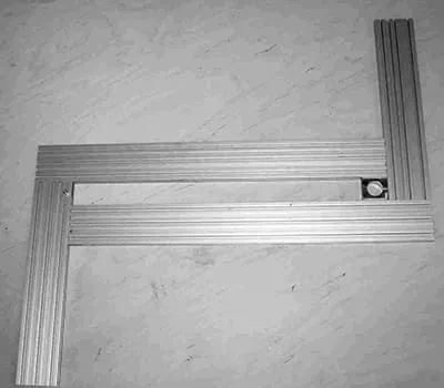 Montaje de la plantilla de multifresado