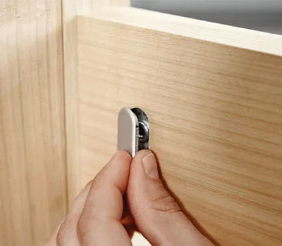 Colocación de la tapa