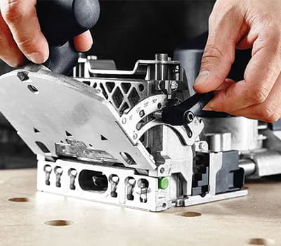 Ajuste de la fresadora de tacos