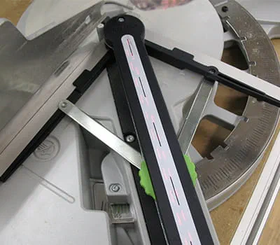 Alineación del láser de doble línea