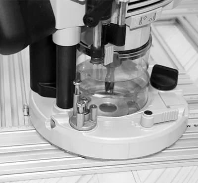 Ajuste de la profundidad de fresado