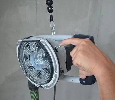 lijadora en suspensión