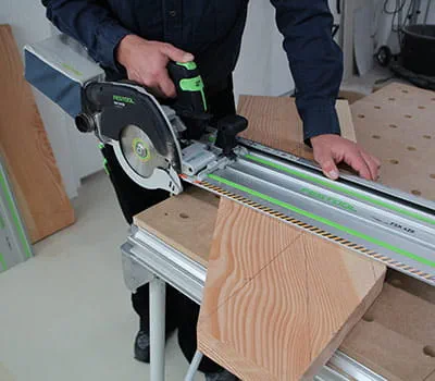 Serrado de los peldaños