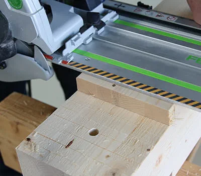 Realizar los fresados varias veces