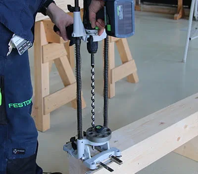 Realizar orificios de forma rápida y recta