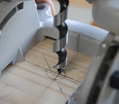 Alineación del soporte de taladrar