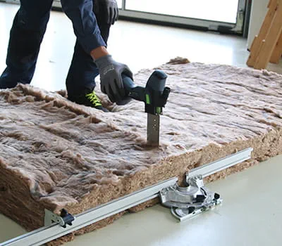 Corte del aislamiento entre cabrios