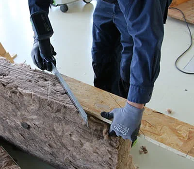 Alineado para el corte angular