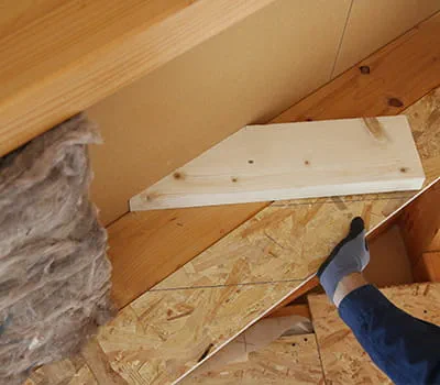 Plantilla para corte del madero doble