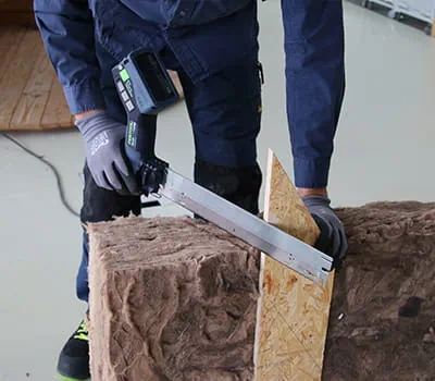 Ejecución del corte angular