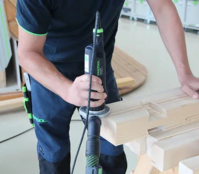 Biselado de los componentes