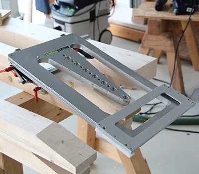 Colocar la plantilla