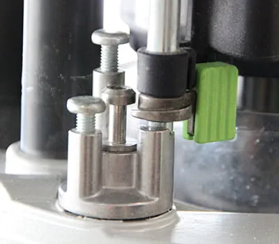 Girar el tope de nivel al ajuste más bajo