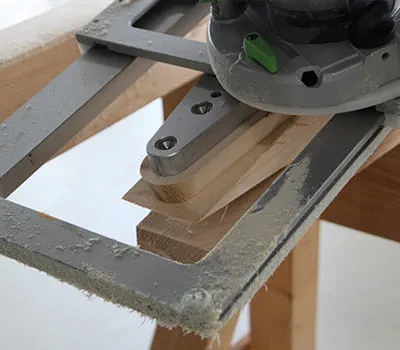 Fresado de la cola de milano