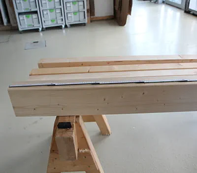 Marcado de los largueros