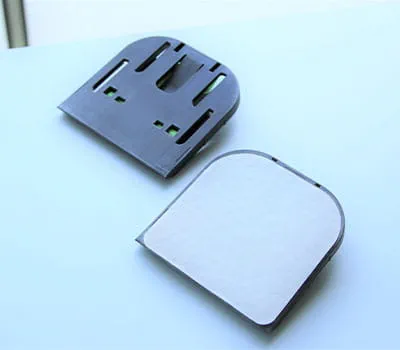 Placa de soporte con fieltro