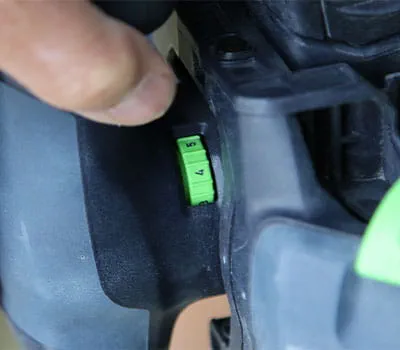 Reducción del número de revoluciones