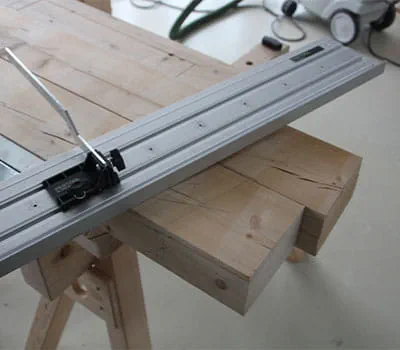 Cortes de canalón en los cabios de limatesa