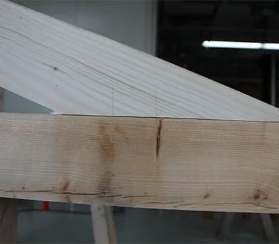 Unión entre tirantes y armadura