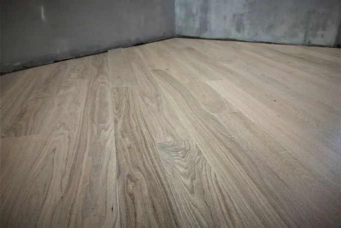 Colocación de un entarimado de madera