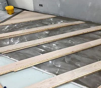 Preparar las superficies de pegado