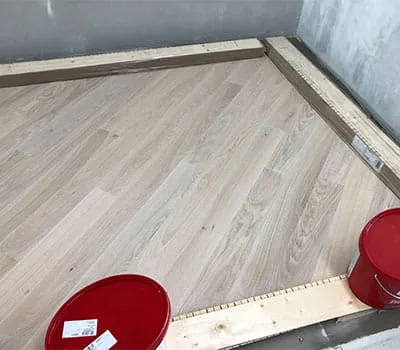 Colocar pesos sobre toda la superficie