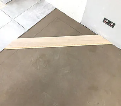 Seleccionar una esquina interior de 90°