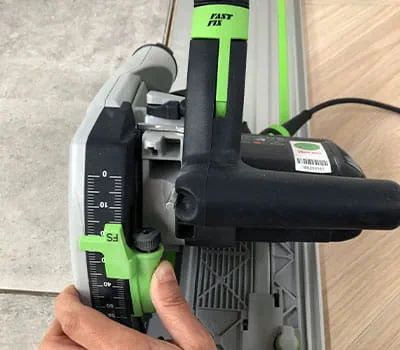 Ajustar la profundidad de incisión 