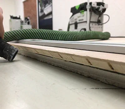 A continuación aspirar