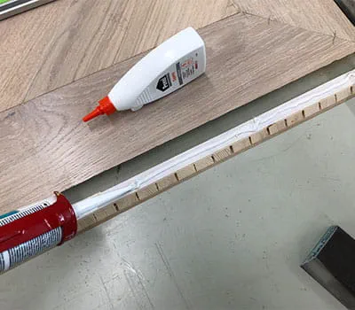 Pegar las superficies