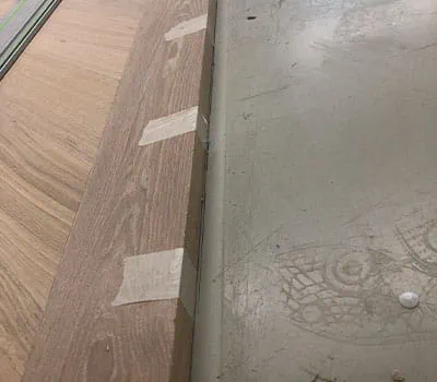 Cinta de carrocero en toda la longitud