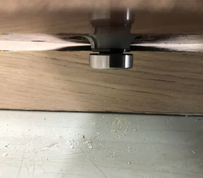 Ajuste de la profundidad de fresado