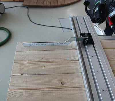 Alinear el riel de guía