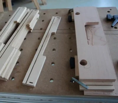 Piezas delanteras acabadas