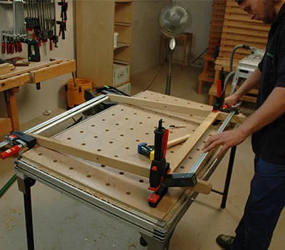 construir mesa plegable