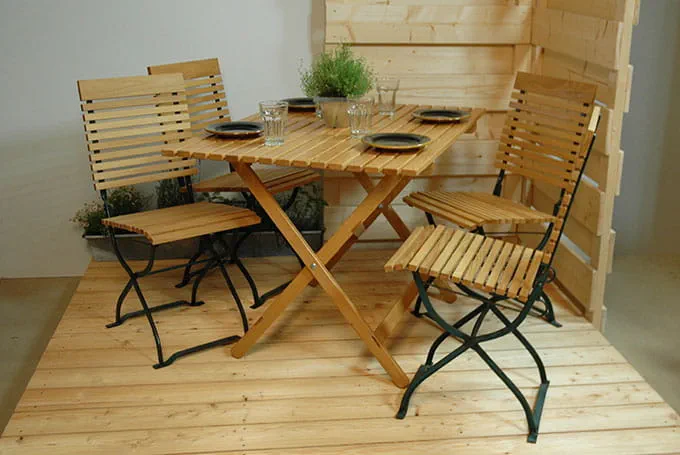 construir mesa plegable