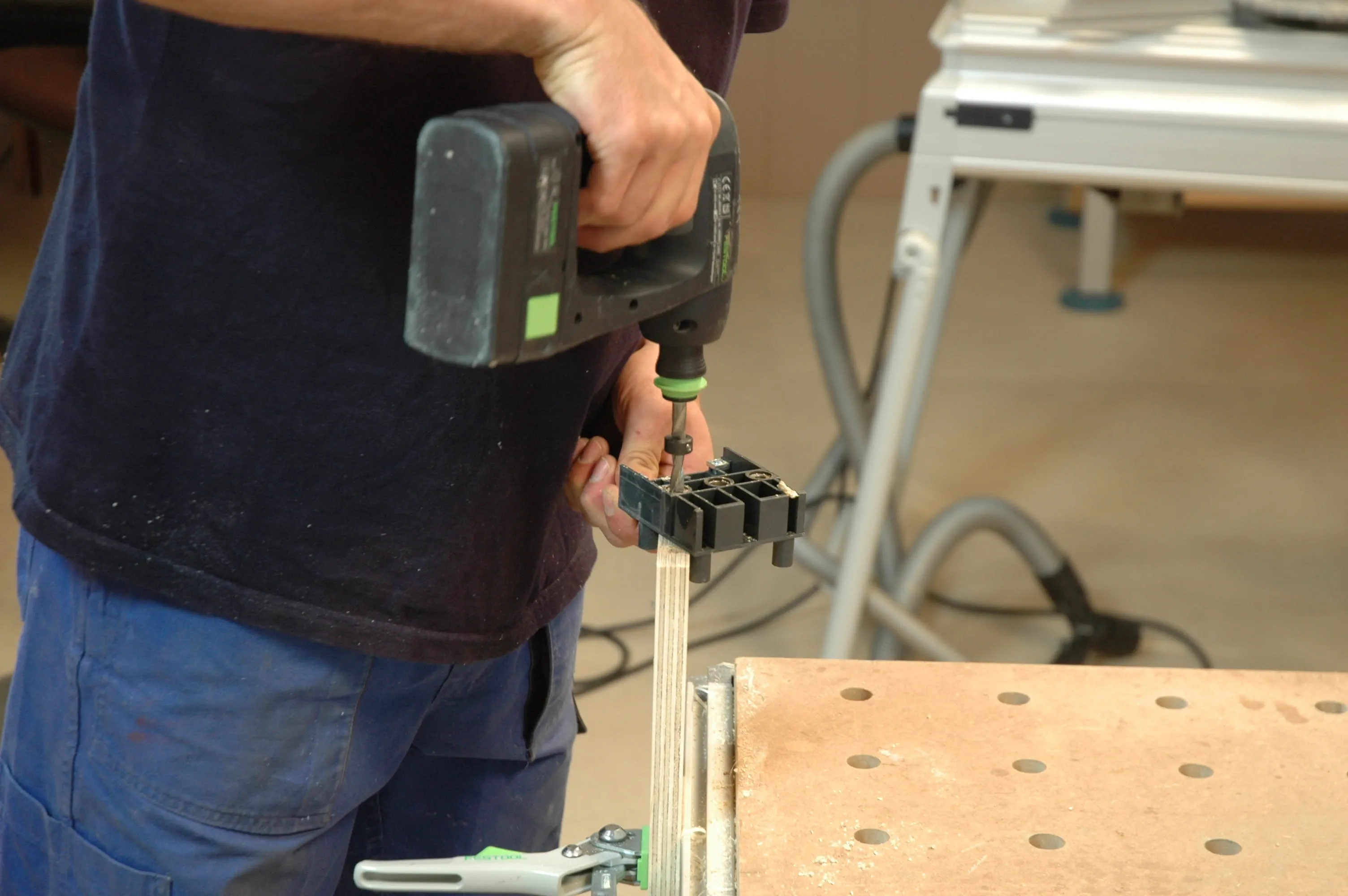 invernadero de madera