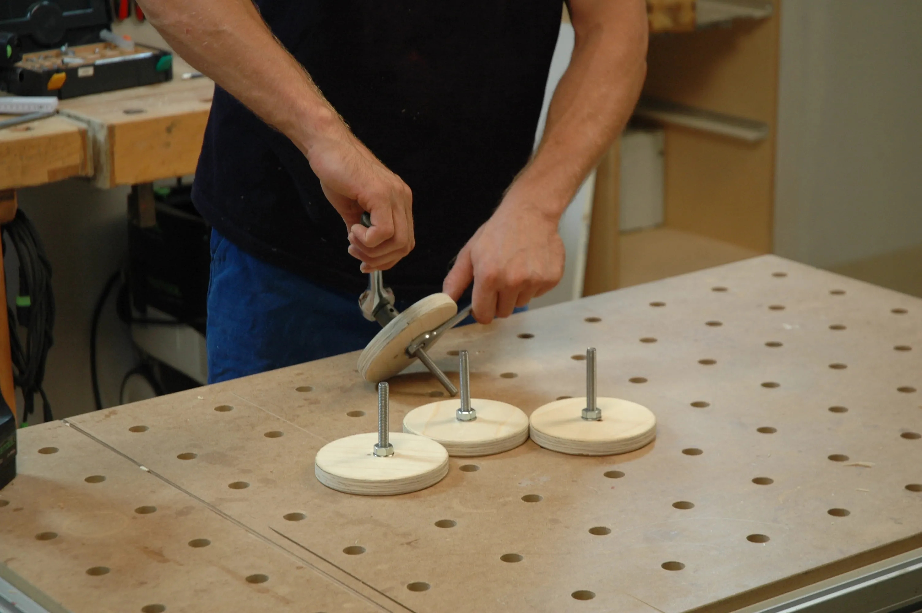 invernadero de madera