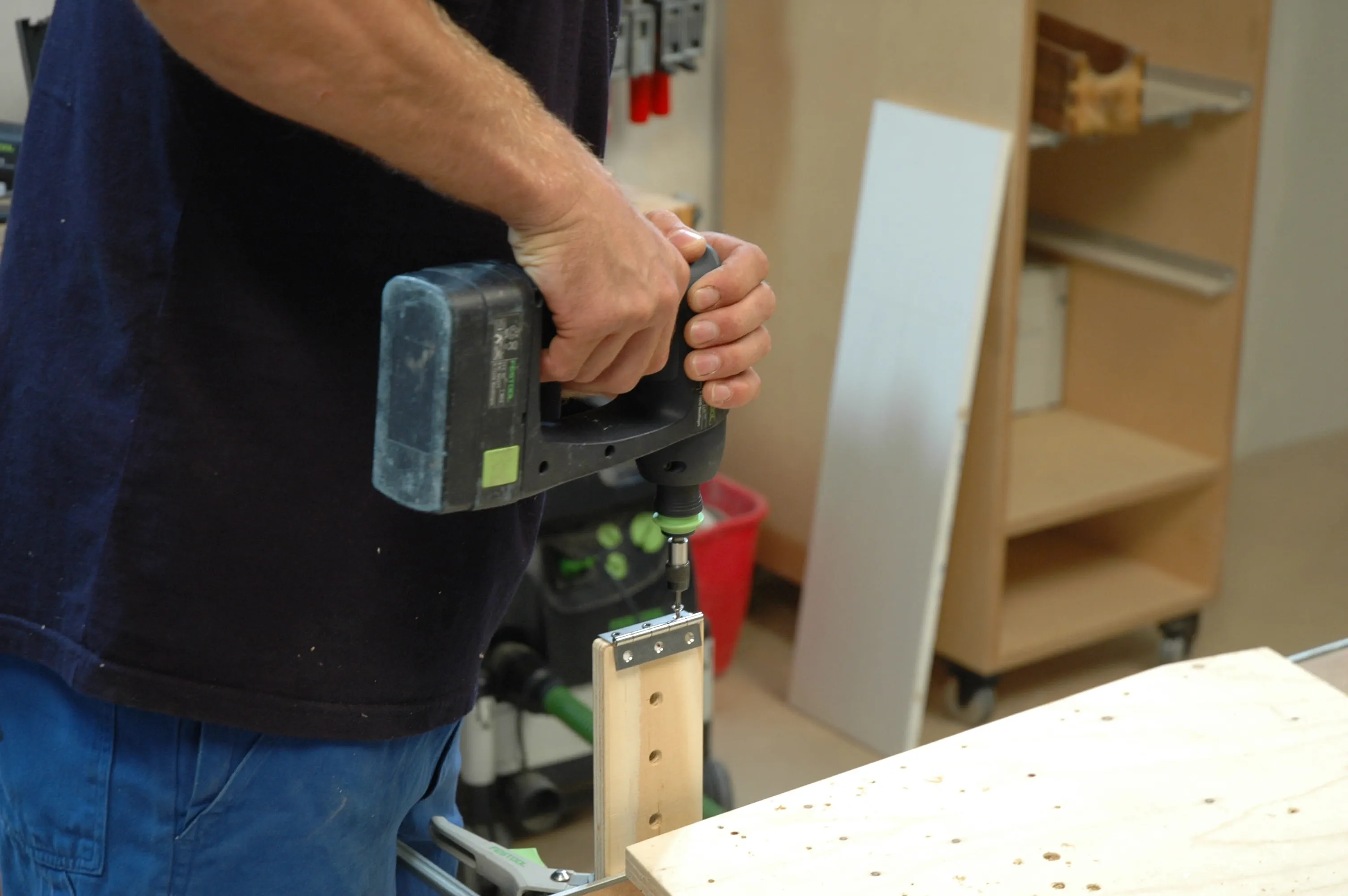 invernadero de madera