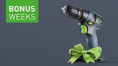 Semanas de bonificaciones de Festool