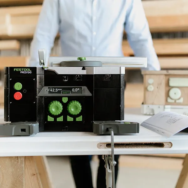 Los desarrolladores de Festool Matthias Kübeler y Andreas Sdrzallek