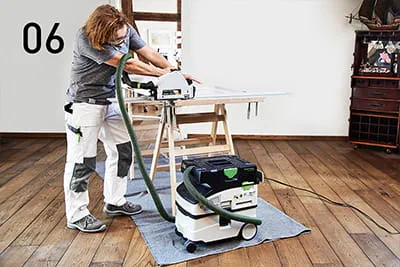 Corte a medida con la Festool TSC 55