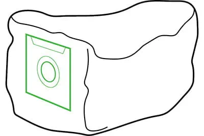 La bolsa filtrante de Festool